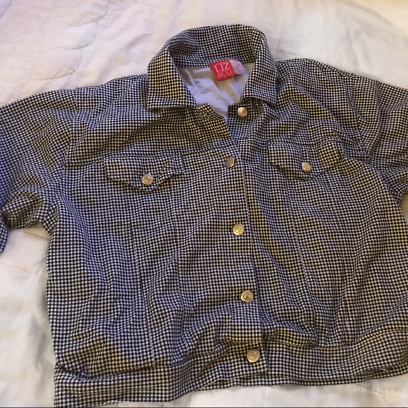 Plaid collared button up - Picture 2 of 2
